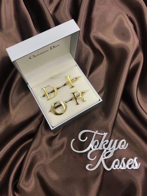 dior 4 letter ring set|christian dior rings.